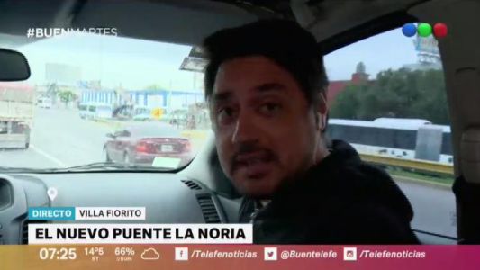 Desafío Puente La Noria: el cruce, en apenas 1 minuto