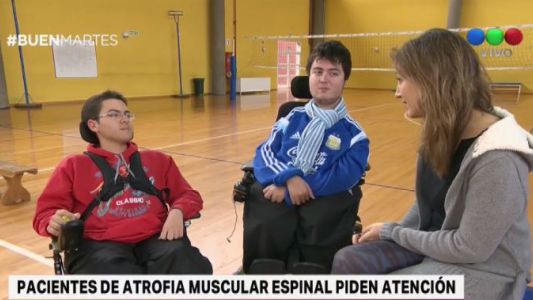 Alumnos cordobeses le piden al Gobierno que apruebe el medicamento para sus amigos con AME