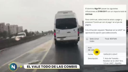 Combis truchas: sin papeles, sin controles, sin peajes