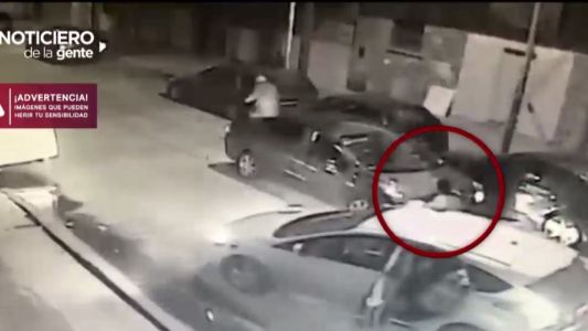 Video: así balearon a un policía