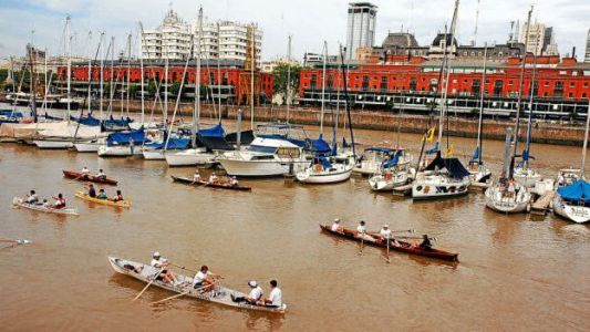 Advierten que el agua de los diques de Puerto Madero está contaminada