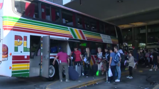 Aumentan 20% los pasajes de micros de larga distancia