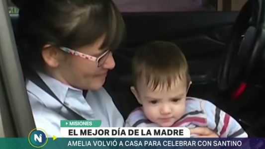 Se accidentó, dio a luz en coma y ayer festejó su primer Día de la Madre