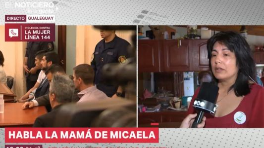 "No estamos conformes", dijeron los padres de Micaela García tras el fallo