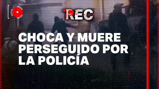 #REC- Chocó y murió perseguido por la policía