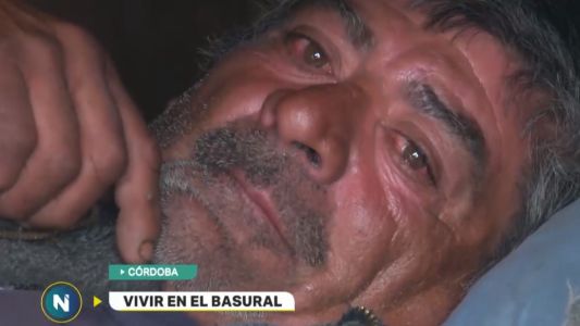 El drama de un hombre que lo perdió todo y pide ayuda para salir de la calle