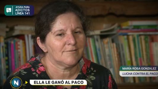La historia de María Rosa, la madre que luchó contra el paco