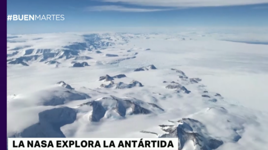 La NASA explora la Antártida
