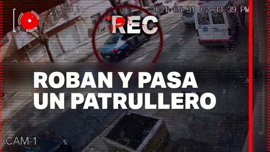 Roban y pasa un patrullero - #REC