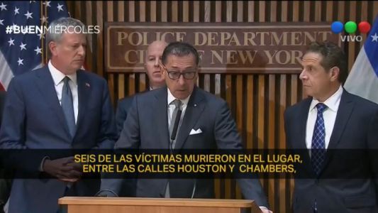 Se encuentra estable el argentino herido en el atentado en Nueva York
