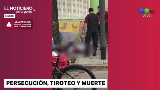Video: así terminó la persecución de un delincuente en Liniers