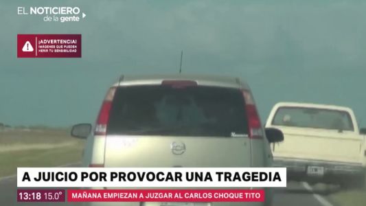 Comienza el juicio a Carlos Choque Tito, el hombre que conducía borracho y provocó un vuelco donde perdió la vida un hombre