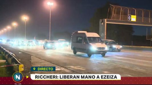 Liberaron la autopista Ricchieri