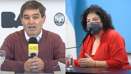 Quirós afirmó que tiene una "mirada idéntica" a la de Vizzotti respecto a la campaña de vacunación