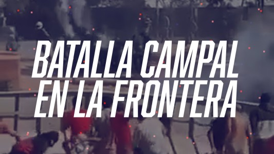 Violenta batalla campal en la frontera entre Argentina y Paraguay