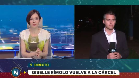 Giselle Rímolo vuelve a la cárcel