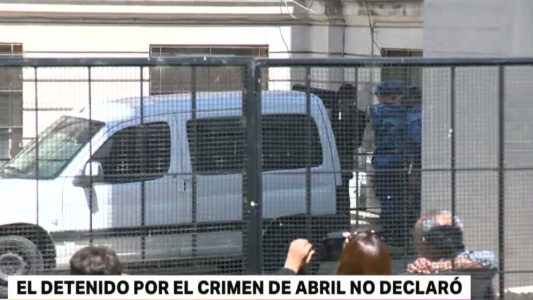 El detenido por el crimen de Abril se negó a declarar