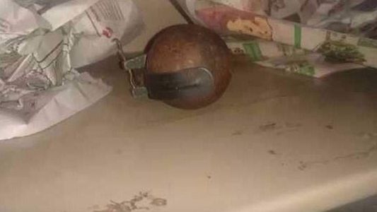 La granada hallada en una escuela se usó en Malvinas