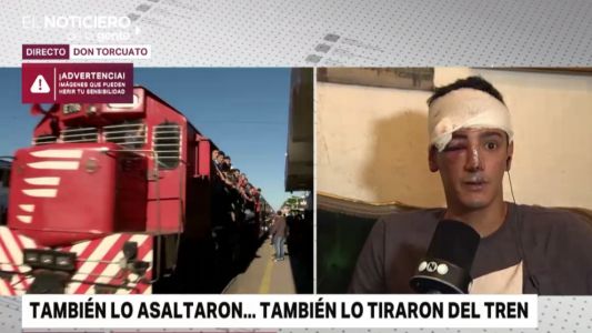 Otra víctima de robo en el tren Belgrano Norte: "Es algo de todos los días"