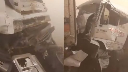 Rosario: dos muertos en la ruta 9 por el temporal de viento y tierra