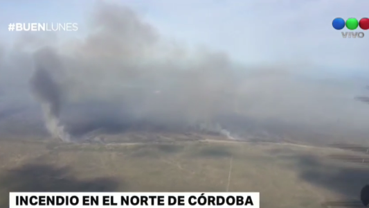 Incendios en el norte de Córdoba