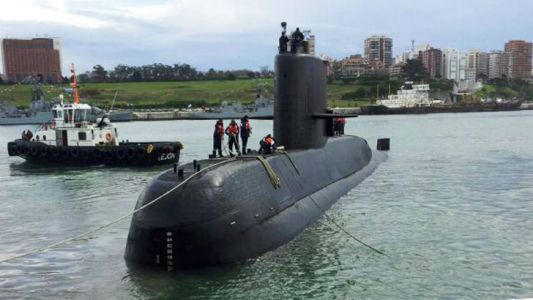 El submarino ARA San Juan reportó una avería en las baterías antes de perder contacto