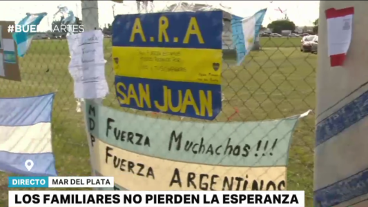 Los familiares no pierden la esperanza: los mensajes dedicados a los tripulantes
