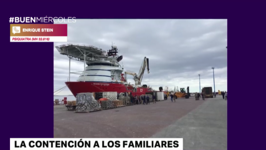 Cómo es la contención que reciben los familiares de los tripulantes