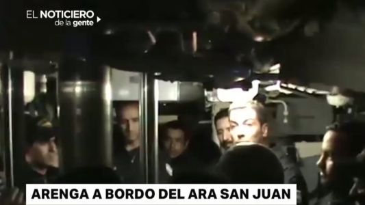 "Más orgullosos que nunca tenemos el corazón puesto en el submarino San Juan"