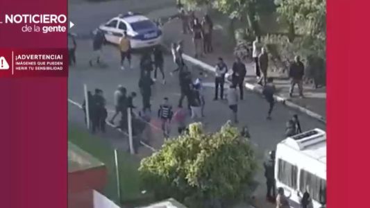Balas de goma después de la denuncia de abuso