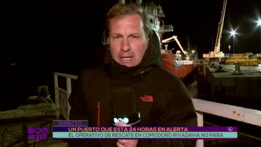 Submarino ARA San Juan: el operativo de rescate en Comodoro Rivadavia