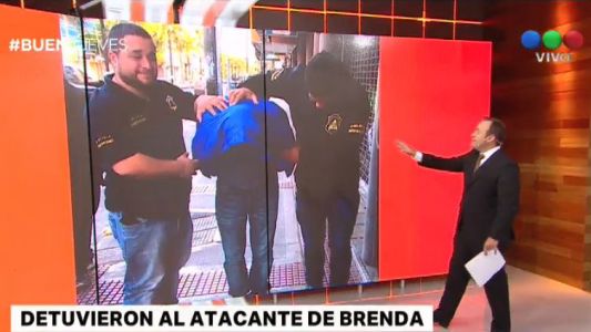 Detuvieron al hombre que le robó el celular a Brenda en el tren