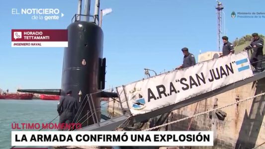 "De ninguna manera una explosión en un submarino significa que la tripulación esté muerta"