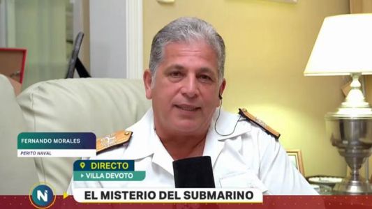 "Si el submarino está corrido de la plataforma continental es un problema aún mayor"