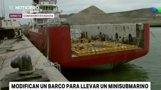Comodoro Rivadavia: así trabajan contrarreloj para modificar el buque noruego