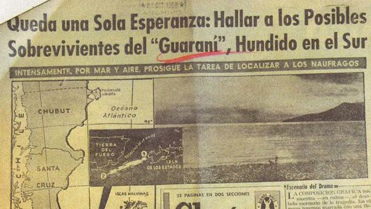 La emocionante carta de la hija de un marinero desaparecido en el naufragio del ARA Guaraní en 1958