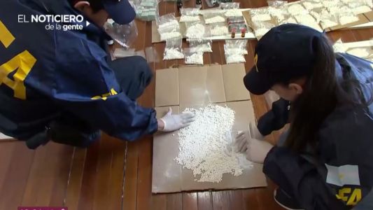 Efedrina en un departamento de Belgrano