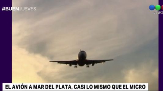 Volar a Mar del Plata, casi al mismo precio que ir en micro