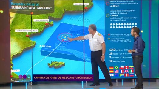 "Viene una nueva fase de angustia: la búsqueda de un resto"