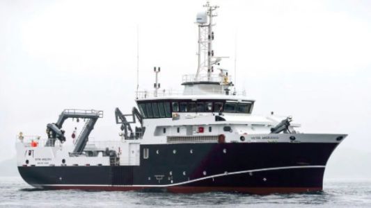 Cómo es el moderno buque que detectó la imagen compatible con el submarino ARA San Juan