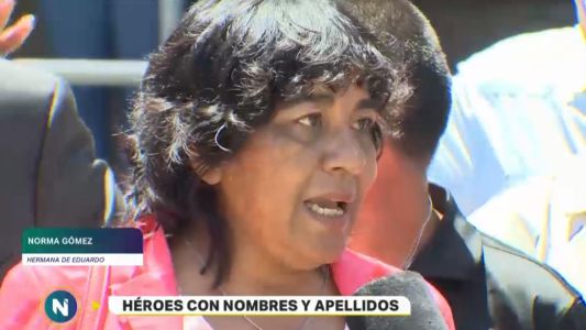 "Mi hermano deja de ser un soldado sólo conocido por Dios"