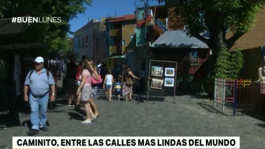 Caminito, entre las calles más lindas del mundo