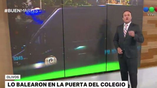 Balearon a un padre en la puerta de la escuela para robarle la camioneta