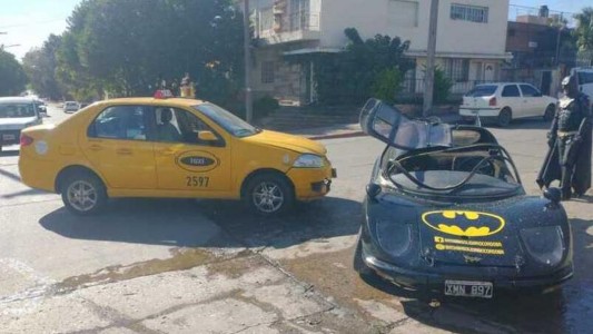 Chocó Batman en Córdoba