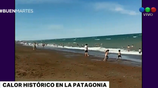 Histórica ola de calor en la Patagonia: en Trelew la temperatura superó los 38 grados