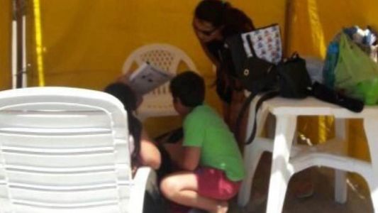 Un tirante de una carpa se le cayó a un nene de 10 y le fracturó el cráneo