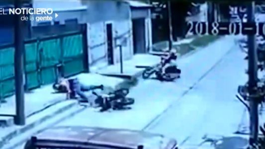 Video: persecución con blooper incluido