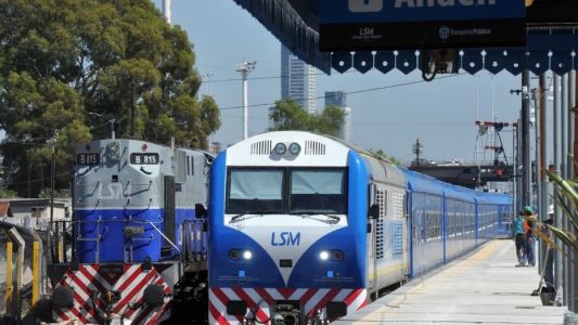 Por obras, el tren San Martín no llega a Retiro
