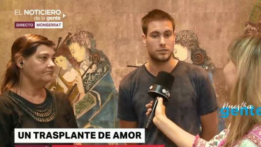 Le salvó la vida a la madre al donarle parte de su hígado