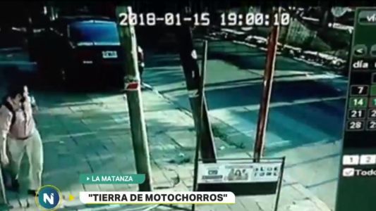 Un barrio en manos de los motochorros
